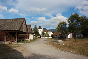 Liptov village museum Pribylina